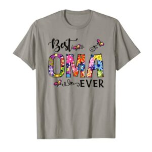 Best Oma Ever Colorful Art Mother's Day Mama Birthday T-Shirt