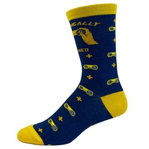 Men's Classically Trained Socks Funny Retro Video Games Gamer Graphic Novelty Footwear