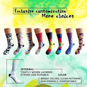 antfeagor Rottweiler Loving Confident and Loyal Training Socks Crew Athletic Socks Long Sport Soccer Socks Soft for Men Women