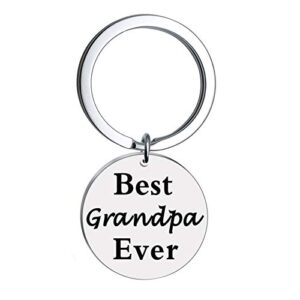 grandpa gifts best grandpa ever keychain dogtags military keychain birthday christmas gifts for grandpa granfather