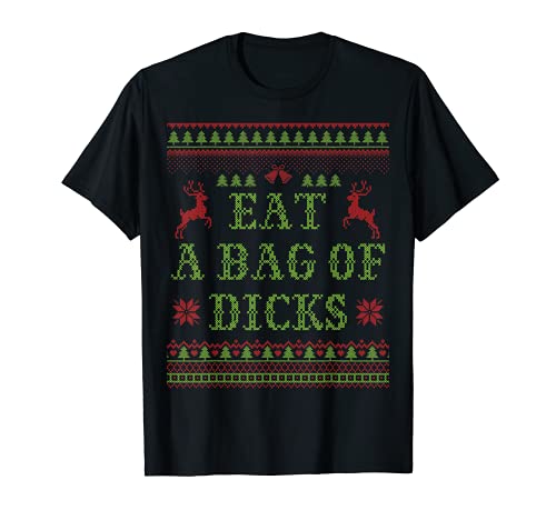 Eat a Bag of Dicks Tacky & Ugly Christmas Party ABX003