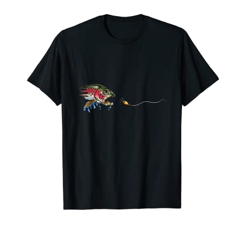 Fly Fishing Brook Trout Dry Fly Tying Fisherman Graphic T-Shirt