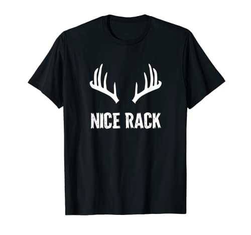 Nice Rack Funny Deer Hunting Big Buck T-Shirt