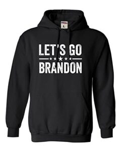 3x-large black mens classy let’s go brandon sweatshirt hoodie