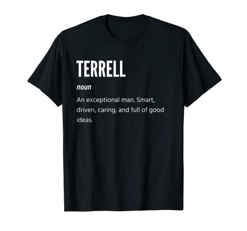 Terrell Gifts, Noun, An Exceptional Man T-Shirt