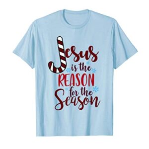 Jesus The Reason Christian Christmas Stocking Stuffer Gifts T-Shirt