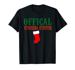 christmas stocking stuffer t-shirt