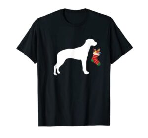 rhodesian ridgeback christmas stocking stuffer dog t-shirt