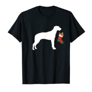 Rhodesian Ridgeback Christmas Stocking Stuffer Dog T-Shirt
