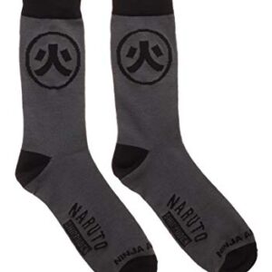 Naruto 2 Pack Crew Socks Standard