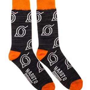 Naruto 2 Pack Crew Socks Standard