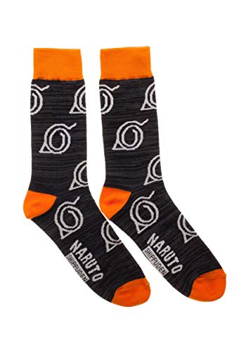 Naruto 2 Pack Crew Socks Standard