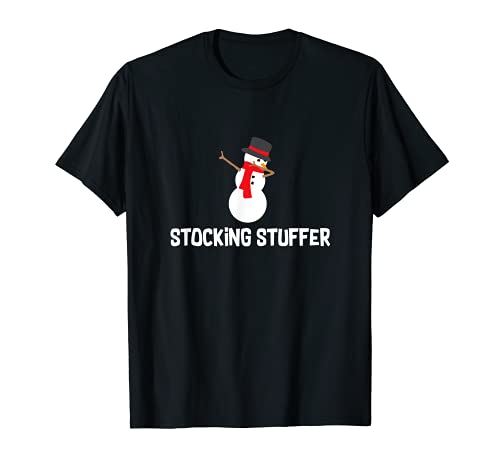 Christmas Dabbing Snowman T-Shirt_ Stocking Stuffer Gift