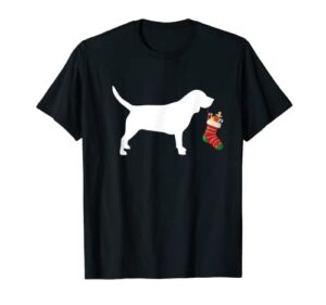 beagle christmas stocking stuffer dog t-shirt