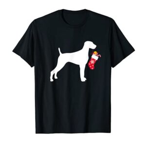 Weimaraner Christmas Stocking Stuffer Dog T-Shirt