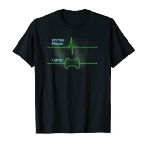 Gamer Heartbeat. Funny Gamer design for a gaming fan T-Shirt