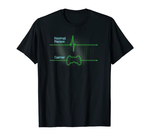 Gamer Heartbeat. Funny Gamer design for a gaming fan T-Shirt