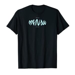 THIS IS MENSA Ambigram IQ T-Shirt