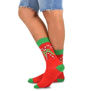 TeeHee Christmas Holiday 12-Pack Gift Socks for Men with Gift Box (Holiday-B)