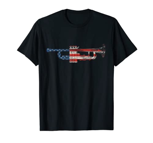 Trumpet Silhouette T shirt Love Jazz Player Music Gifts Band