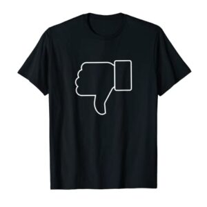 Thumbs Down, Funny, Jokes, Sarcastic T-Shirt