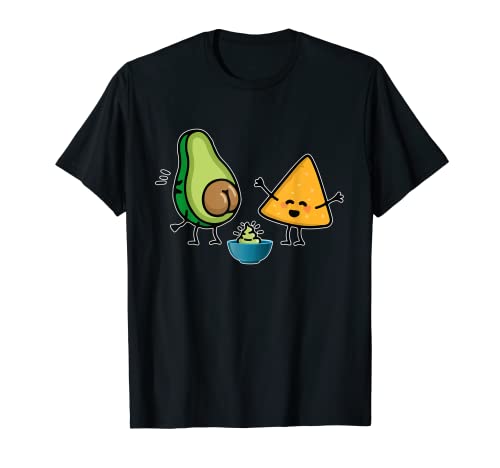 Pooping Avocado Tortilla Chip guacamole Poop Turd Vegan T-Shirt