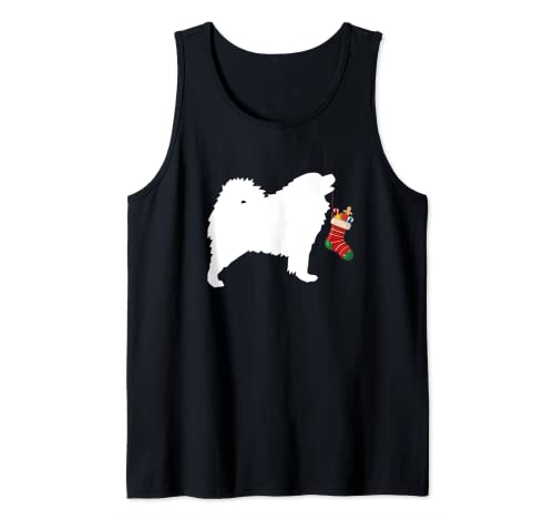 Samoyed Christmas Stocking Stuffer Dog Tank Top