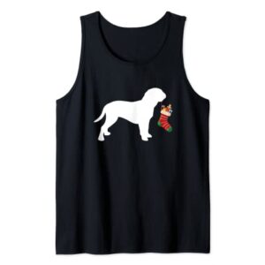 Dogue de Bordeaux Christmas Stocking Stuffer Dog Tank Top