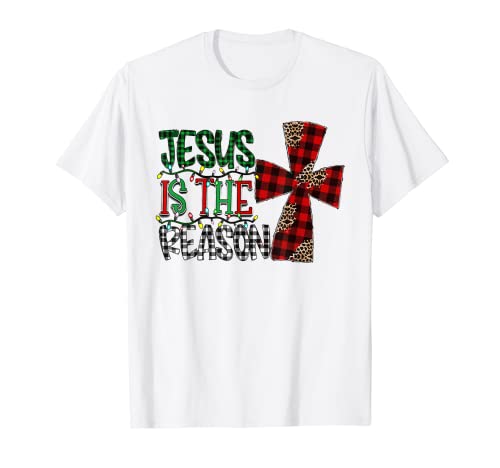 Christian Jesus The Reason Christmas Stocking Stuffer Funny T-Shirt