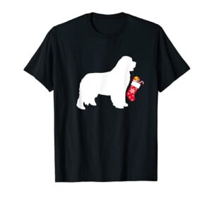 newfoundland christmas stocking stuffer dog t-shirt t-shirt
