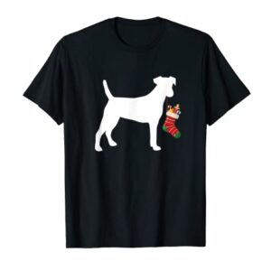 Fox Terrier Christmas Stocking Stuffer Dog T-Shirt