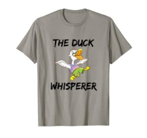 the duck whisperer shirt gag gift – t-shirt stocking stuffer