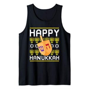 Hanukkah Dreidle - Jewish Gift Ideas Stocking Stuffers Tank Top