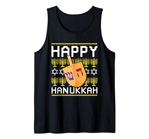 Hanukkah Dreidle - Jewish Gift Ideas Stocking Stuffers Tank Top
