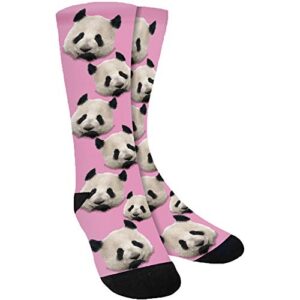 Kervaky Custom Socks with Face Dog Socks, Your Photo on Personalized Socks with Picture for Men Women