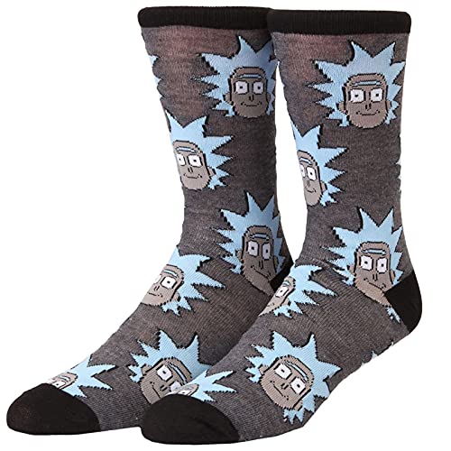 Hypnotic Hats Rick and Morty Tiny Rick Adult Crew Socks