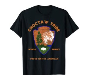 choctaw tribe native american indian pride respect honor t-shirt