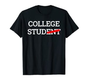 college stud student t-shirt funny novelty gift t-shirt