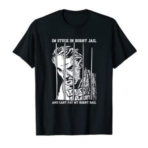 Im Stuck In Horny Jail And Cant Pay My Horny Bail T-Shirt