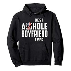 Best Asshole Boyfriend Ever Hoodie Funny Boyfriend Gift