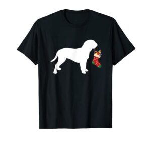dogue de bordeaux christmas stocking stuffer dog t-shirt