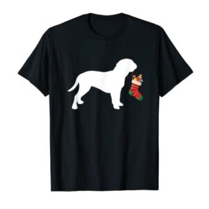 Dogue de Bordeaux Christmas Stocking Stuffer Dog T-Shirt