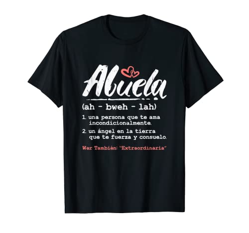 abuela mothers day gift in spanish - Latina Grandma Espanol T-Shirt