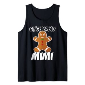 Gingerbread Mimi Christmas Stocking Stuffer Tank Top