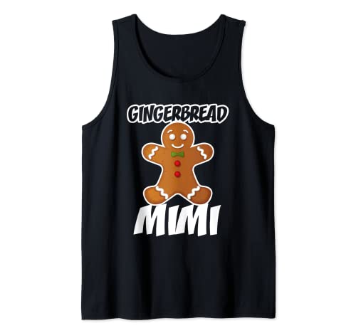 Gingerbread Mimi Christmas Stocking Stuffer Tank Top