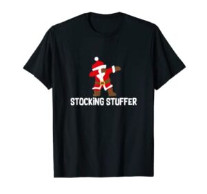 christmas dabbing santa t-shirt_ stocking stuffer gift t-shirt
