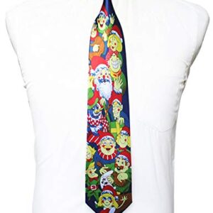 JEMYGINS Original 4PCS One-off Christmas Tie Mens and boys Necktie for Festival (7)