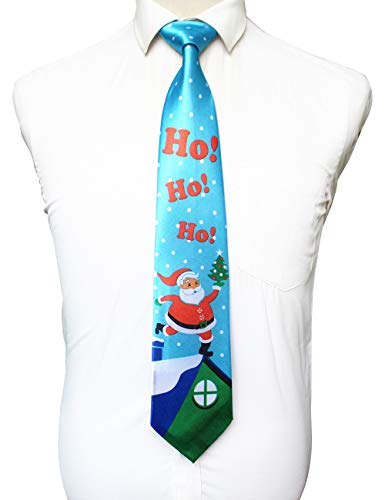 JEMYGINS Original 4PCS One-off Christmas Tie Mens and boys Necktie for Festival (7)