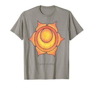 sacral chakra affirmation t-shirt