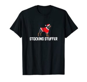 christmas rottweiler t-shirt_ stocking stuffer holiday gift t-shirt